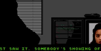 "Just saw it. Somebody's showing off"