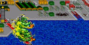 King of the Monsters Genesis Screenshot