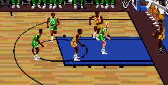 Lakers vs Celtics Genesis Screenshot