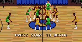Lakers vs Celtics Genesis Screenshot