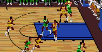 Lakers vs Celtics Genesis Screenshot