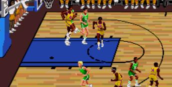 Lakers vs Celtics Genesis Screenshot