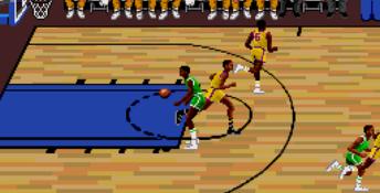 Lakers vs Celtics Genesis Screenshot