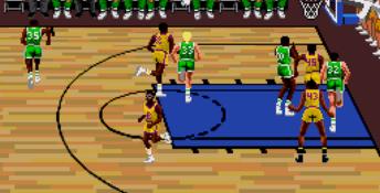Lakers vs Celtics Genesis Screenshot
