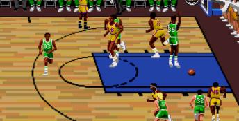 Lakers vs Celtics Genesis Screenshot