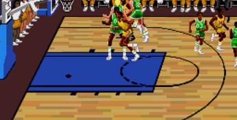 Lakers vs Celtics Genesis Screenshot