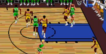 Lakers vs Celtics Genesis Screenshot