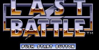 Last Battle Genesis Screenshot