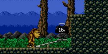Legend of Toki: Going Ape Spit Genesis Screenshot