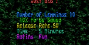 Lemmings Genesis Screenshot