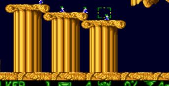 Lemmings Genesis Screenshot