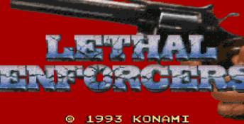 Lethal Enforcers (1992) Genesis Screenshot