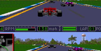 Mario Andretti Racing Genesis Screenshot