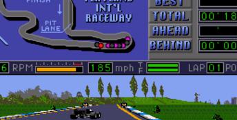 Mario Andretti Racing Genesis Screenshot