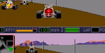 Mario Andretti Racing Genesis Screenshot