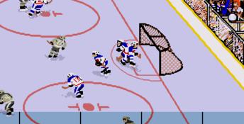 Mario Lemieux Hockey Genesis Screenshot