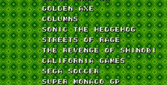 Mega Games 10 in 1 Genesis Screenshot