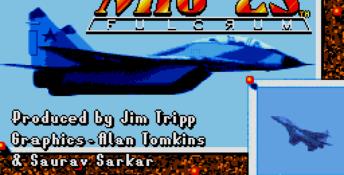 MiG-29 Fulcrum Genesis Screenshot