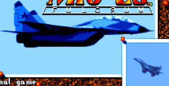 MiG-29 Fulcrum Genesis Screenshot