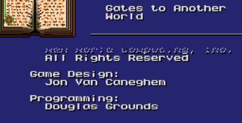 Might and Magic 2: Gates to Another World Genesis Screenshot