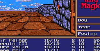 Might and Magic 2: Gates to Another World Genesis Screenshot