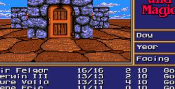 Might and Magic 2: Gates to Another World Genesis Screenshot
