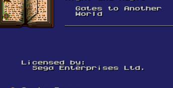 Might and Magic 2: Gates to Another World Genesis Screenshot