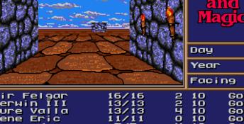 Might and Magic 2: Gates to Another World Genesis Screenshot