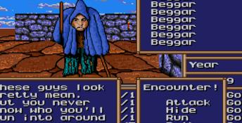 Might and Magic 2: Gates to Another World Genesis Screenshot