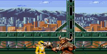 Mighty Morphin Power Rangers Genesis Screenshot