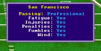 Mike Ditka Power Football Genesis Screenshot