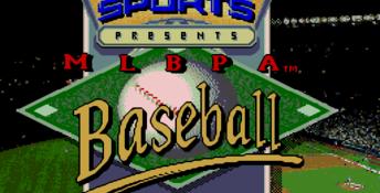 MLBPA Baseball Genesis Screenshot