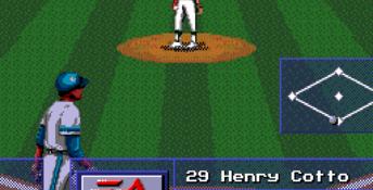 MLBPA Baseball Genesis Screenshot