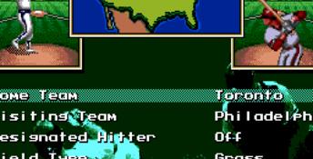 MLBPA Baseball Genesis Screenshot