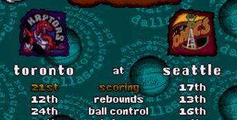 NBA Live 98 Genesis Screenshot