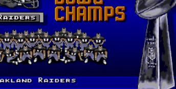 NFL Prime Time Genesis Screenshot
