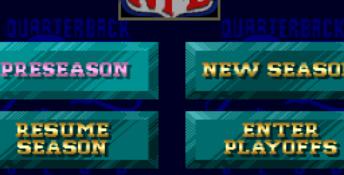 NFL Quarterback Club 32X Genesis Screenshot