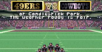 NFL Quarterback Club 32X Genesis Screenshot