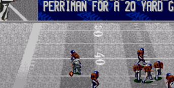NFL Quarterback Club 96 Genesis Screenshot
