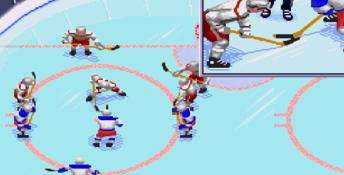 NHL 95 Elitserien Genesis Screenshot