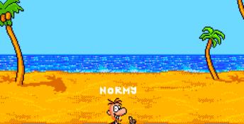 Normy's Beach Babe-O-Rama Genesis Screenshot