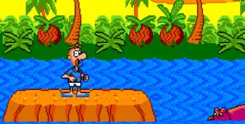 Normy's Beach Babe-O-Rama Genesis Screenshot
