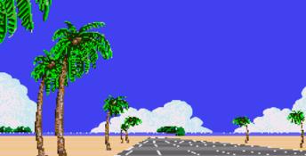 Outrun (1986) Genesis Screenshot