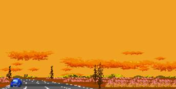 Outrun (1986) Genesis Screenshot