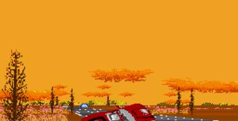 Outrun (1986) Genesis Screenshot