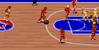 Pat Riley Basketball (1990) Genesis Screenshot