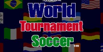 Pele's World Tournament Soccer Genesis Screenshot