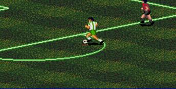 Pele's World Tournament Soccer Genesis Screenshot