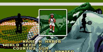 Pete Sampras Tennis 96 Genesis Screenshot