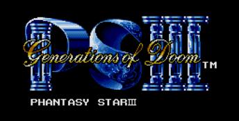 Phantasy Star 3: Generations of Doom Genesis Screenshot